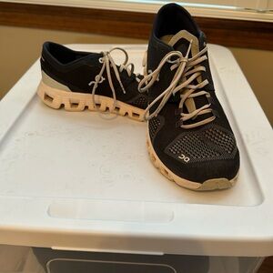 On cloud ladies sneakers.